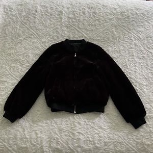 Girls 14/16 faux fur jacket